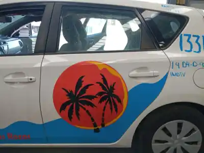 Peça sobressalente para automóvel em segunda mão porta do automóvel traseira esquerda por toyota auris (_e18_) 1.4 d-4d (nde180_) referências oem iam 