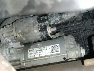 Second-hand car spare part STARTER MOTOR for CITROEN C4 CACTUS 1.5 BLUEHDI 100 OEM IAM references 9832577880  
