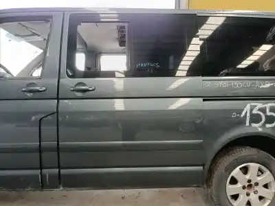 Автозапчасти б/у левая сдвижная боковая дверь за volkswagen multivan v (7hm, 7hn, 7hf, 7ef, 7em, 7en) 2.5 tdi ссылки oem iam 
