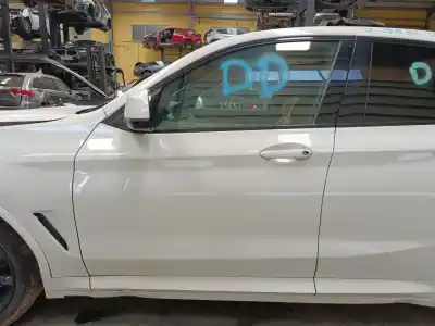 Second-hand car spare part left front door for bmw x4 (g02, f98) xdrive 30 d mild-hybrid oem iam references 