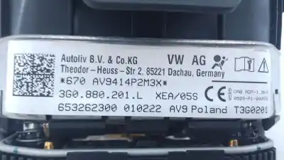 Автозапчасти б/у комплект подушки безопасности за volkswagen t-roc (a11, d11) 2.0 tdi scr ссылки oem iam 5q0959655cg  