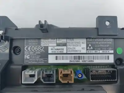 Second-hand car spare part gps navigation system for renault captur i (j5_, h5_) 1.5 dci 90 oem iam references 259157606r e2-a1-45-2 r0411174