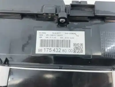 Second-hand car spare part dashboard for citroen jumpy furgón (v_) 1.6 bluehdi 115 oem iam references 9817543280 e3-b2-28-1 