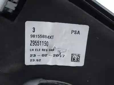 Peça sobressalente para automóvel em segunda mão espelho retrovisor esquerdo por citroen jumpy furgón (v_) 1.6 bluehdi 115 referências oem iam 98155884xt e1-a4-3-1 