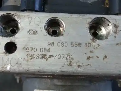 Second-hand car spare part abs for citroen jumpy furgón (v_) 1.5 bluehdi 100 oem iam references 9808055980 p3-a8-12-4 
