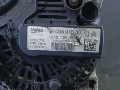 Автозапчастина б/у генератор для citroen jumpy furgón (v_) 1.5 bluehdi 100 посилання на oem iam 9809391880 p3-a5-15-1 219526328