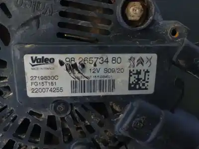 Автозапчасти б/у генератор за citroen c5 aircross (a_) 1.2 puretech 130 (arhnsj) ссылки oem iam 9826573480 p3-a5-10-3 2719830c