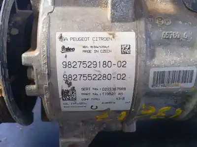 Автозапчасти б/у компрессор кондиционера воздуха за citroen c5 aircross (a_) 1.2 puretech 130 (arhnsj) ссылки oem iam 9827529180 p3-a1-19-2 9827552280