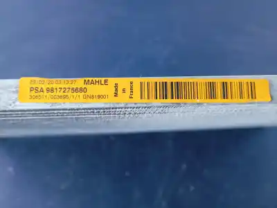 Автозапчасти б/у конденсатор / радиатор кондиционера воздуха за citroen c5 aircross (a_) 1.2 puretech 130 (arhnsj) ссылки oem iam 9817275680 p2-a4-14 