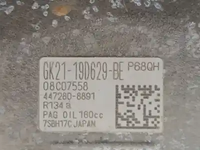 Автозапчастина б/у компресор кондиционера для ford transit v363 furgón (fcd, fdd) 2.0 ecoblue посилання на oem iam gk2119d629be  