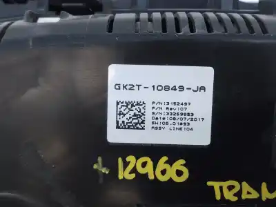 Автозапчастина б/у панель інструментів для ford transit v363 furgón (fcd, fdd) 2.0 ecoblue посилання на oem iam gk2t10849ja e3-b3-25-3 