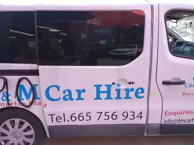 Автозапчасти б/у ПРАВАЯ СДВИЖНАЯ БОКОВАЯ ДВЕРЬ за RENAULT TRAFIC III AUTOBÚS (JG_) 1.6 DCI 125 (JGMH) ссылки OEM IAM   