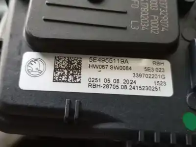 İkinci el araba yedek parçası ÖN SILECEK MOTORU için SKODA OCTAVIA IV COMBI (NX5) 2.0 TDI OEM IAM referansları 5E4955119A  