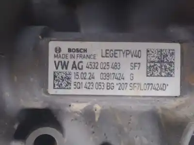 Автозапчастина б/у рульмова рейка для volkswagen t-roc (a11, d11) 1.5 tsi посилання на oem iam 5q1423053bg p1-b8-52 4532025483