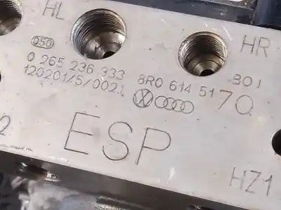 Peça sobressalente para automóvel em segunda mão abs por audi q5 (8rb) 2.0 tdi quattro referências oem iam 8r0614517q p3-b9-15-4 0265236333