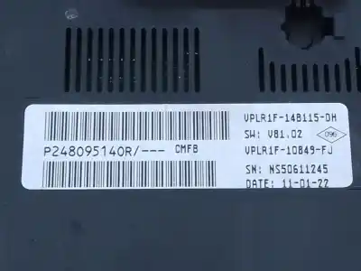 Автозапчастина б/у панель інструментів для renault clio v (b7_) tce 90 (b7mt) посилання на oem iam 248095140r e2-a1-8-8  Автозапчастина б/у панель інструментів для renault clio v (b7_) tce 90 (b7mt) посилання на oem iam 248095140r e2-a1-8-8