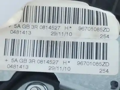 Second-hand car spare part front left air bag for peugeot 207/207+ (wa_, wc_) 1.4 bifuel oem iam references 96701085zd e1-a4-7-1 