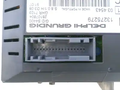 Second-hand car spare part multifunction display for opel corsa d cosmo oem iam references 13275279 e3-a5-28-2 