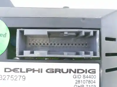 Автозапчастина б/у багатофункційний дисплей для opel corsa d cosmo посилання на oem iam 13275279 e3-a5-28-2 28107804