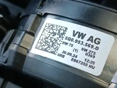 Автозапчасти б/у кольцо подушки безопасности за skoda scala (nw1) 1.5 tsi ссылки oem iam 5q0953569d