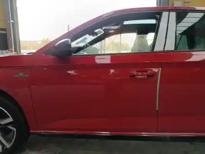 Автозапчасти б/у левая передняя дверь за skoda scala (nw1) 1.5 tsi ссылки oem iam 