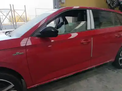 Автозапчасти б/у левая передняя дверь за skoda scala (nw1) 1.5 tsi ссылки oem iam   