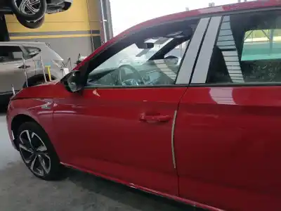Автозапчасти б/у левая передняя дверь за skoda scala (nw1) 1.5 tsi ссылки oem iam   