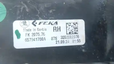 Автозапчастина б/у правий протитуман для skoda scala (nw1) 1.5 tsi посилання на oem iam 657941700a e1-a5-3-1 