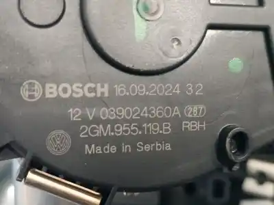 Автозапчастина б/у двигатель передніх склоочисників для skoda scala (nw1) 1.5 tsi посилання на oem iam 2gm955119b  039024360a