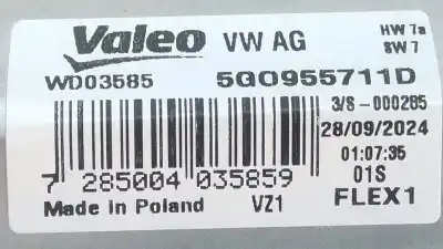 Автозапчасти б/у мотор заднего стеклоочистителя за skoda scala (nw1) 1.5 tsi ссылки oem iam 5q0955711d e1-a5-40-2 