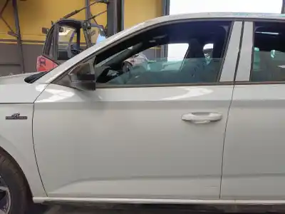 Автозапчасти б/у левая передняя дверь за skoda scala (nw1) 1.5 tsi ссылки oem iam 