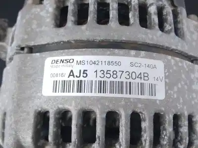 Peça sobressalente para automóvel em segunda mão alternador por opel astra k lim. 5türig dynamic referências oem iam 13587304b p3-a5-5-2 ms1042118550