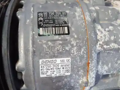 Peça sobressalente para automóvel em segunda mão compressor de ar condicionado a/a a/c por peugeot 2008 i (cu_) 1.5 bluehdi 100 referências oem iam  p3-a1-3-1 
