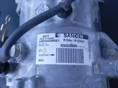 Pezzo di ricambio per auto di seconda mano compressore aria condizionata per renault captur ii (hf_) tce 130 (hfmf) riferimenti oem iam 926002888r p3-a1-2-1 0244220906