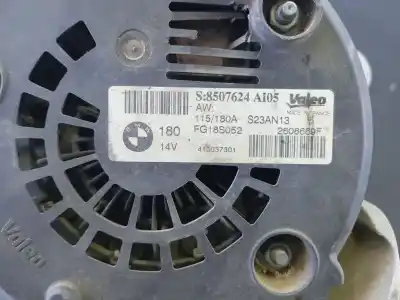 Second-hand car spare part alternator for bmw x1 (e84) sdrive 18 d oem iam references 8507624 p3-a5-19-2 fg18s052