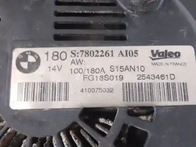 Second-hand car spare part alternator for bmw x1 (e84) xdrive 18 d oem iam references 7802261 p3-a5-5-2 