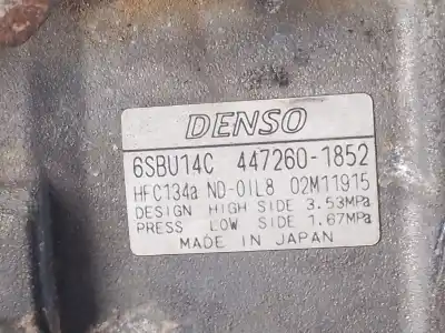 Second-hand car spare part air conditioning compressor for bmw x1 (e84) xdrive 18 d oem iam references 4472601852 p3-b3-5-3 6sbu14c