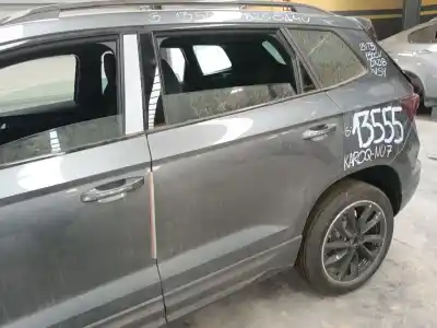 Автозапчастина б/у двері задні ліві для skoda karoq (nu7, nd7) 1.5 tsi посилання на oem iam   