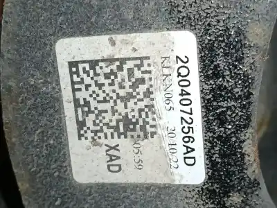 Second-hand car spare part front right knuckle for volkswagen t-cross (c11) 1.0 tsi oem iam references 2q0407256ad  