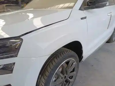 Автозапчасти б/у левое переднее крыло за skoda karoq (nu7, nd7) 2.0 tdi ссылки oem iam   