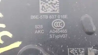 Peça sobressalente para automóvel em segunda mão fechadura da porta dianteira direita por skoda kodiaq (ns7, nv7, ns6) 2.0 tdi referências oem iam 5tb837016e e1-a5-4-2 