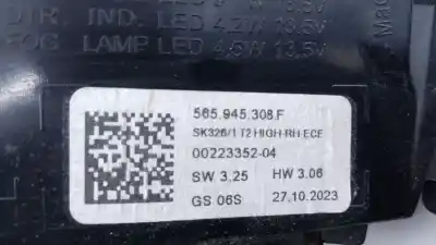 Piesă de schimb auto la mâna a doua lampã spate dreapta în usã pentru skoda kodiaq (ns7, nv7, ns6) 2.0 tdi referințe oem iam 656945308f e1-a5-14-1 