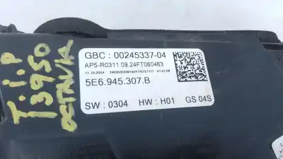 Автозапчастина б/у лівий задній ліхар в дверях для skoda octavia lim. (nx3) vrs посилання на oem iam 5e6945307b e1-a5-11-2 