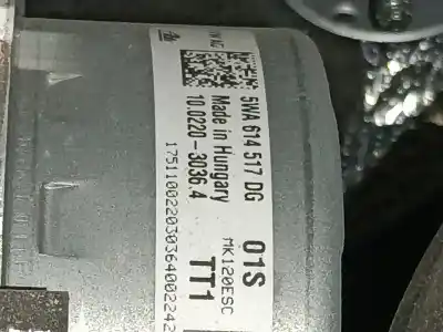 Second-hand car spare part abs for skoda octavia combi (nx5) 2.0 tdi oem iam references 5wa614517dg  