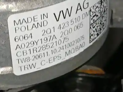 Second-hand car spare part steering column for skoda fabia iv (pj3) 1.0 mpi oem iam references 2q1423510dm   Second-hand car spare part steering column for skoda fabia iv (pj3) 1.0 mpi oem iam references 2q1423510dm