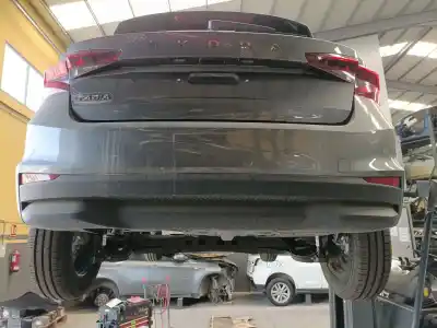 Second-hand car spare part rear bumper for skoda fabia iv (pj3) 1.0 mpi oem iam references  Second-hand car spare part rear bumper for skoda fabia iv (pj3) 1.0 mpi oem iam references