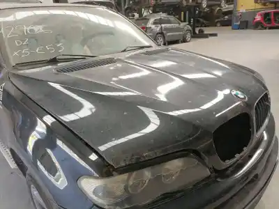 Peça sobressalente para automóvel em segunda mão capot por bmw x5 (e53) 3.0 d referências oem iam   
