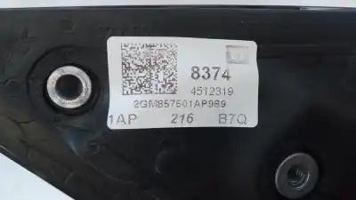 Second-hand car spare part left rearview mirror for volkswagen t-cross (c11) 1.0 tsi oem iam references  e1-b6-3-1 