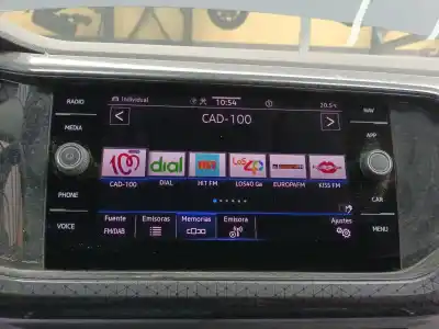 Автозапчасти б/у gps-навигационная система за volkswagen t-cross (c11) 1.0 tsi ссылки oem iam   