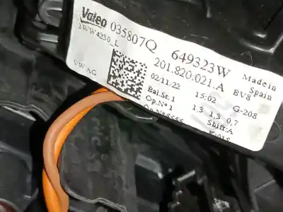 Second-hand car spare part heating fan for volkswagen t-cross (c11) 1.0 tsi oem iam references 210820021a  649323w